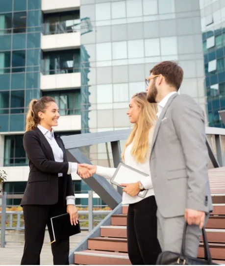 Business owner meeting with an accounting adviser
